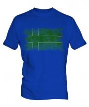 Ladonia Distressed Flag Mens T-Shirt