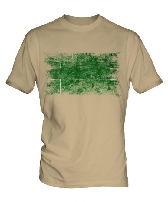 Ladonia Distressed Flag Mens T-Shirt