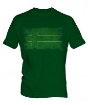 Ladonia Distressed Flag Mens T-Shirt
