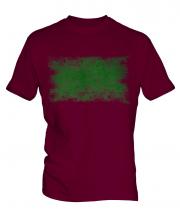 Libya Distressed Flag Mens T-Shirt