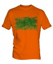 Libya Distressed Flag Mens T-Shirt