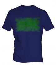 Libya Distressed Flag Mens T-Shirt