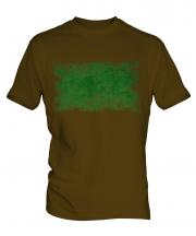 Libya Distressed Flag Mens T-Shirt