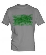 Libya Distressed Flag Mens T-Shirt