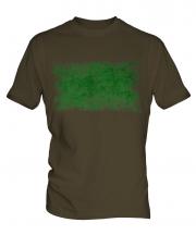 Libya Distressed Flag Mens T-Shirt