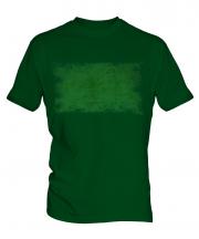 Libya Distressed Flag Mens T-Shirt