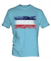 Los Altos Distressed Flag Mens T-Shirt