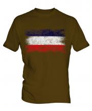 Los Altos Distressed Flag Mens T-Shirt