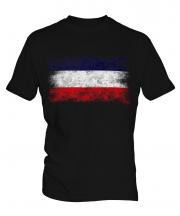 Los Altos Distressed Flag Mens T-Shirt