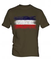 Los Altos Distressed Flag Mens T-Shirt