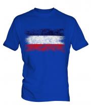 Los Altos Distressed Flag Mens T-Shirt