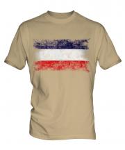 Los Altos Distressed Flag Mens T-Shirt