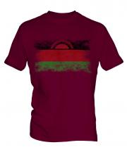 Malawi Distressed Flag Mens T-Shirt
