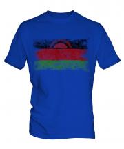 Malawi Distressed Flag Mens T-Shirt