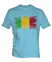 Mali Distressed Flag Mens T-Shirt