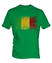 Mali Distressed Flag Mens T-Shirt