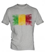 Mali Distressed Flag Mens T-Shirt