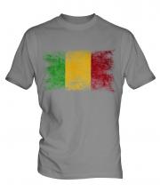 Mali Distressed Flag Mens T-Shirt