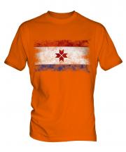 Mordovia Distressed Flag Mens T-Shirt