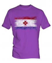 Mordovia Distressed Flag Mens T-Shirt