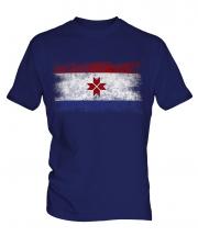 Mordovia Distressed Flag Mens T-Shirt