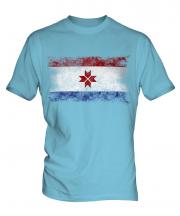 Mordovia Distressed Flag Mens T-Shirt