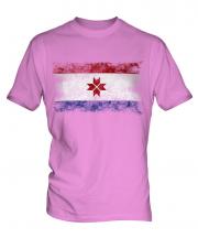 Mordovia Distressed Flag Mens T-Shirt