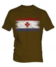 Mordovia Distressed Flag Mens T-Shirt