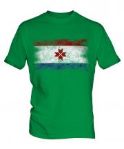 Mordovia Distressed Flag Mens T-Shirt