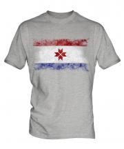 Mordovia Distressed Flag Mens T-Shirt