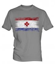 Mordovia Distressed Flag Mens T-Shirt