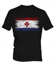 Mordovia Distressed Flag Mens T-Shirt