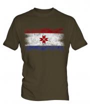 Mordovia Distressed Flag Mens T-Shirt
