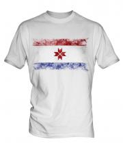 Mordovia Distressed Flag Mens T-Shirt