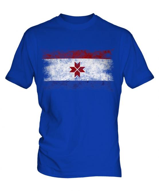 Mordovia Distressed Flag Mens T-Shirt