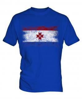 Mordovia Distressed Flag Mens T-Shirt