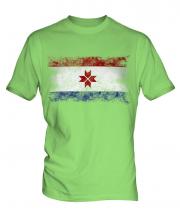 Mordovia Distressed Flag Mens T-Shirt