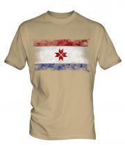 Mordovia Distressed Flag Mens T-Shirt