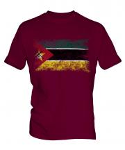 Mozambique Distressed Flag Mens T-Shirt