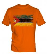 Mozambique Distressed Flag Mens T-Shirt
