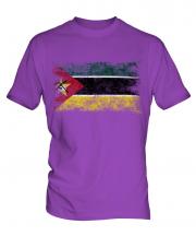 Mozambique Distressed Flag Mens T-Shirt
