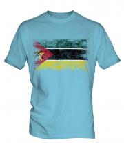 Mozambique Distressed Flag Mens T-Shirt