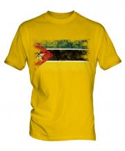 Mozambique Distressed Flag Mens T-Shirt