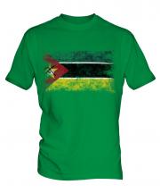 Mozambique Distressed Flag Mens T-Shirt
