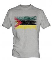 Mozambique Distressed Flag Mens T-Shirt