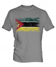 Mozambique Distressed Flag Mens T-Shirt