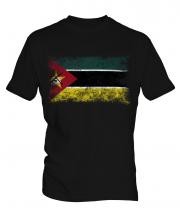 Mozambique Distressed Flag Mens T-Shirt