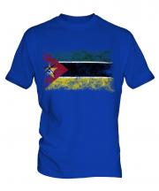 Mozambique Distressed Flag Mens T-Shirt