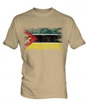 Mozambique Distressed Flag Mens T-Shirt