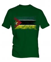 Mozambique Distressed Flag Mens T-Shirt